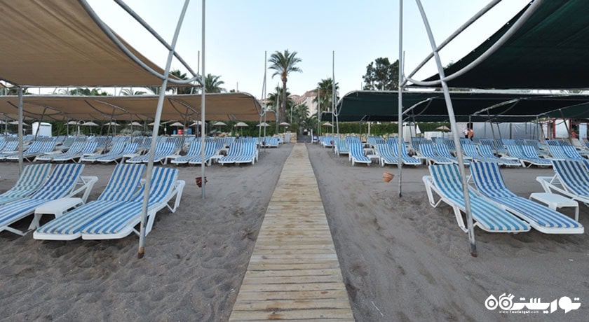 تخت های مخصوص حمام آفتاب